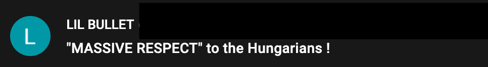 Hungary BLM NO