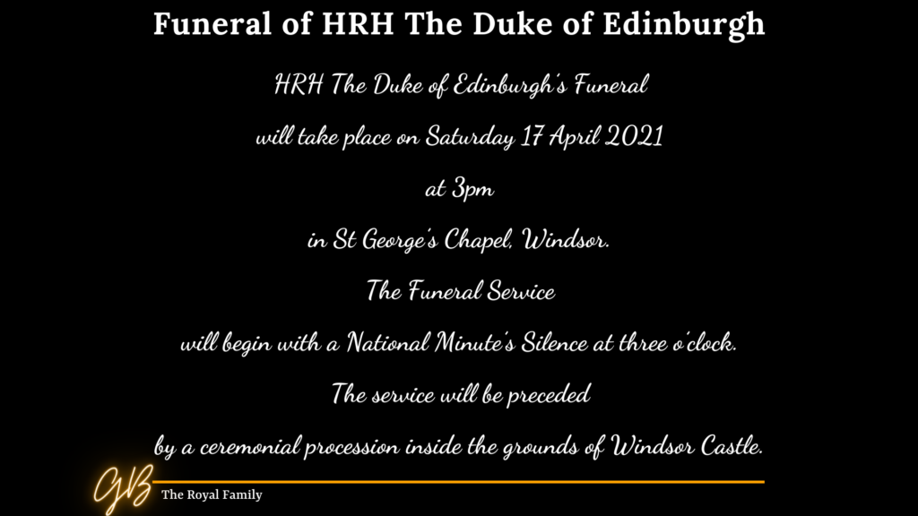HRH The Duke of Edinburgh - Prince Philip Funeral Processional