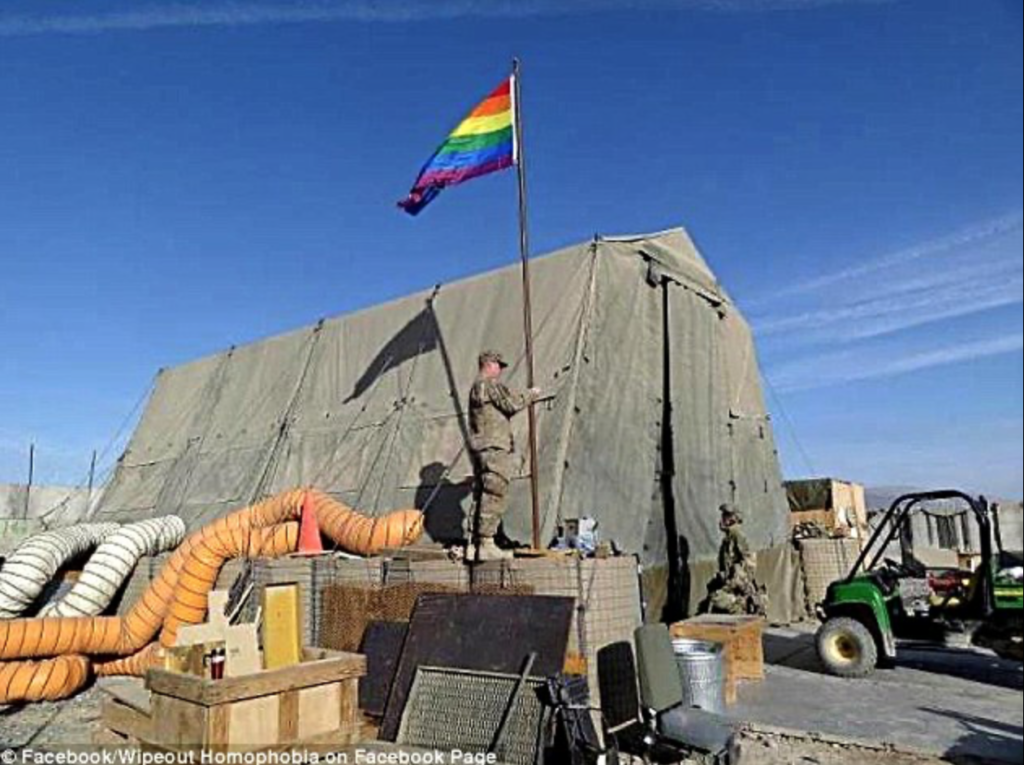 Joe Biden - Pride Flag Afghanistan - Gabrielle Bourne Media