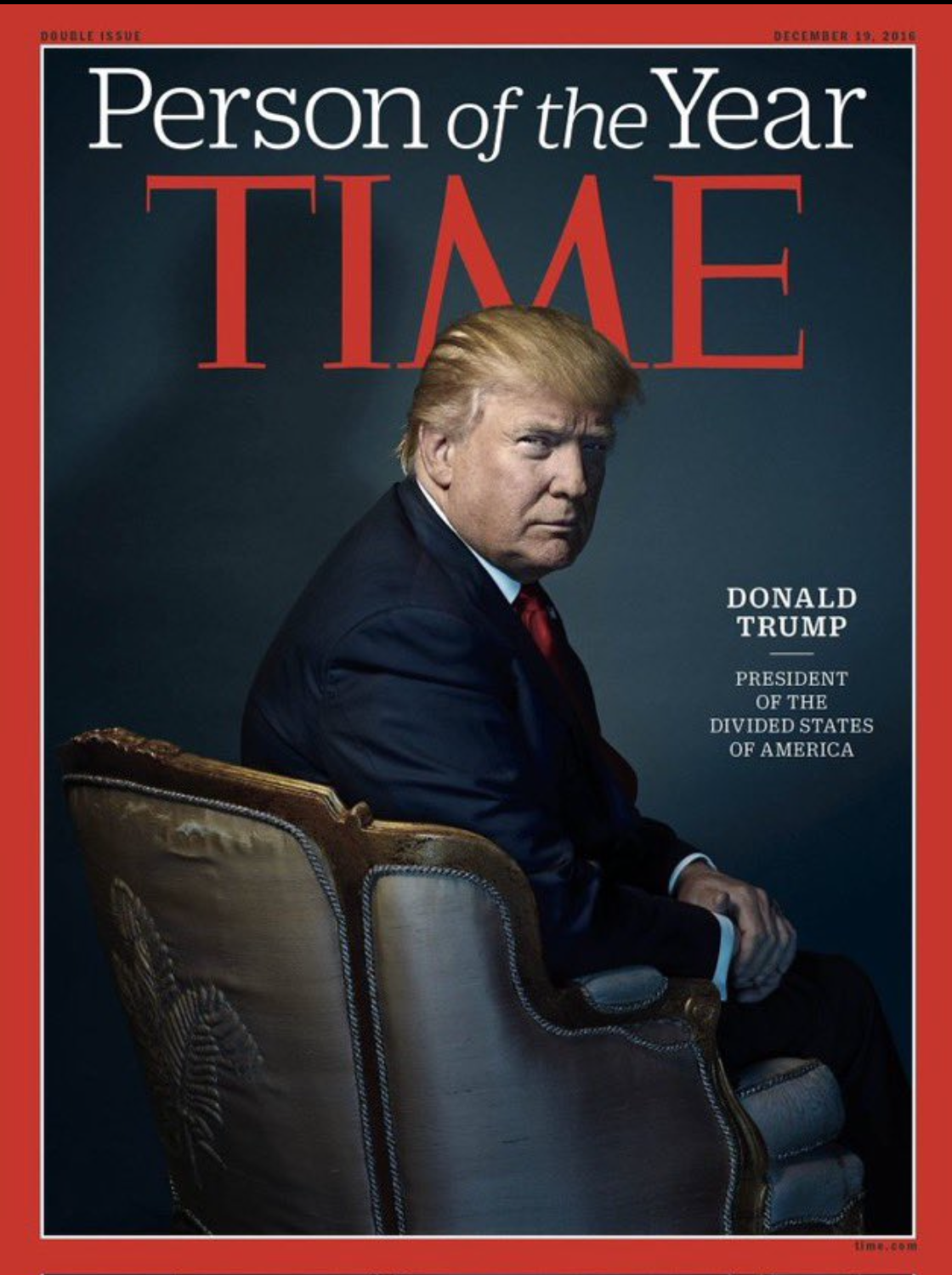 Donald J Trump Person of the Year 2024 Time cover - Gabrielle Bourne Media