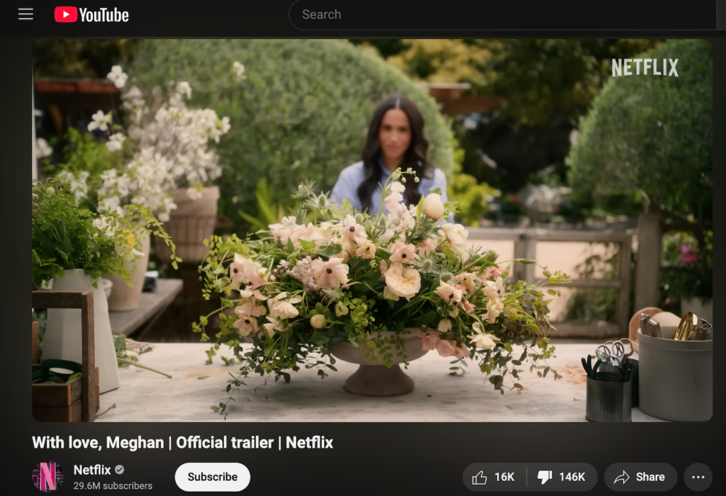 Meghan Marikle Confidential - Meghan Markle Netflix trailer downvotes - Gabrielle Bourne Media