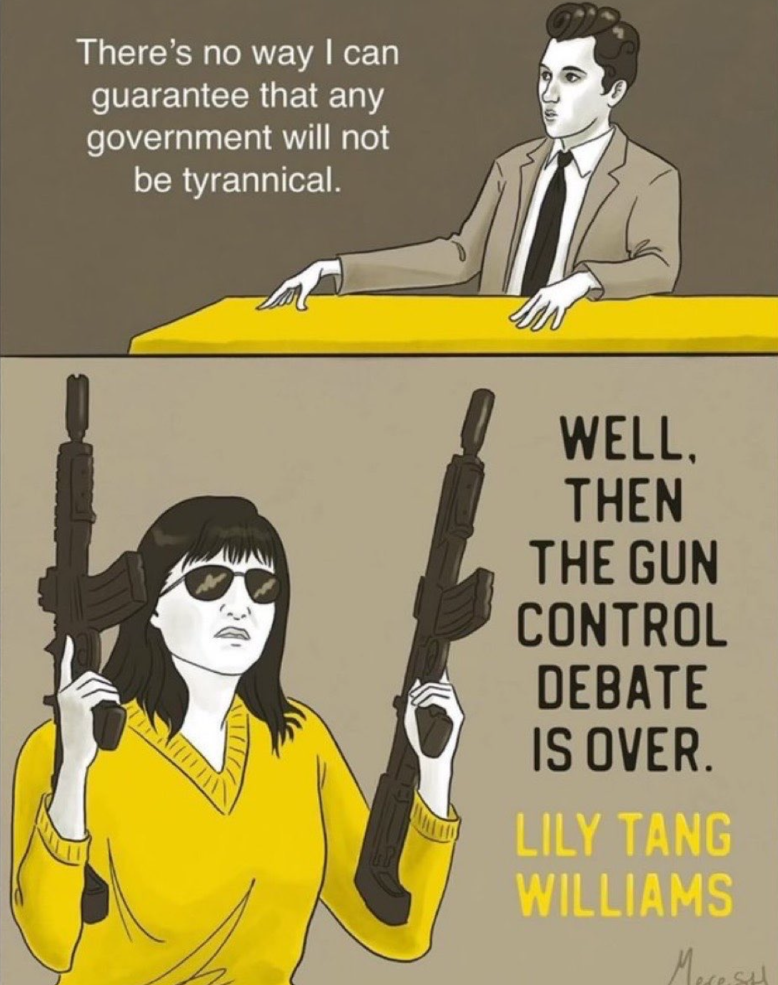 Drain the Swamp - Lily Tang 2A vs David Hogg