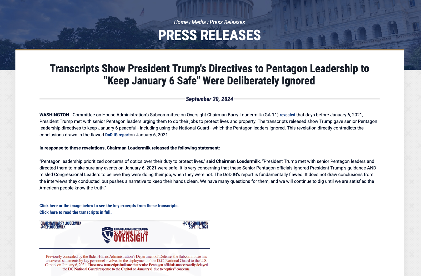 J6 Interim report - Directives to Pentagon from Trump ignored - Gabrielle Bourne Media